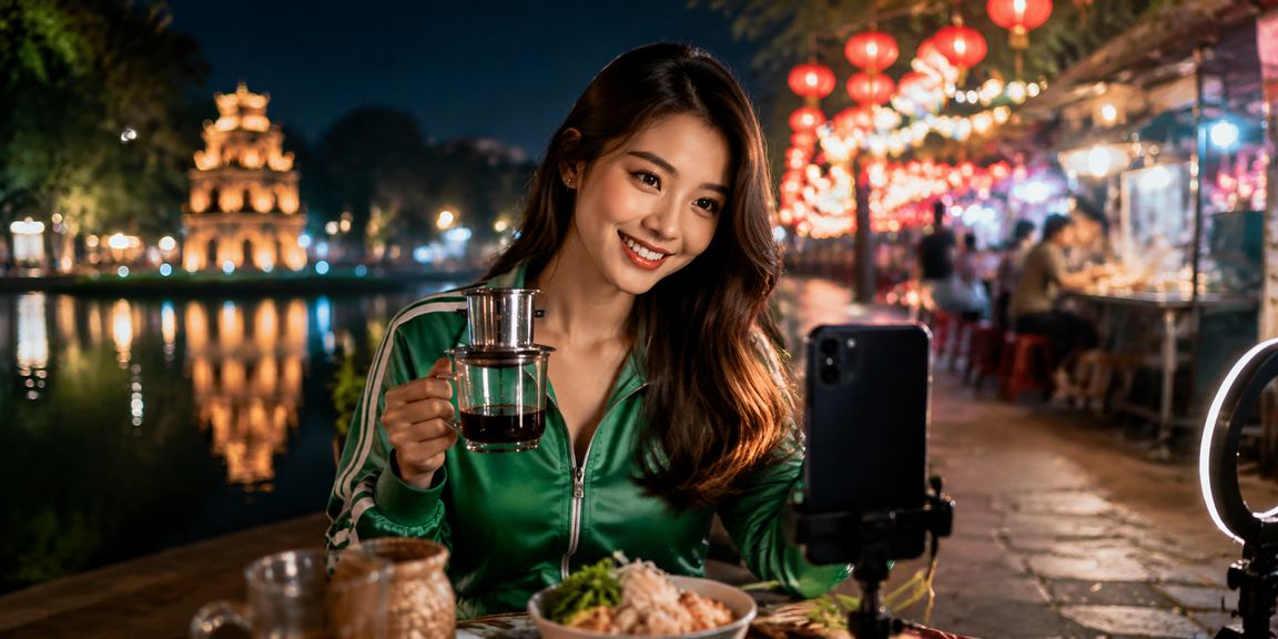 Người dùng tại Hà Nội kiểm tra tài khoản cá cược trực tuyến bên tách cà phê buổi sáng
